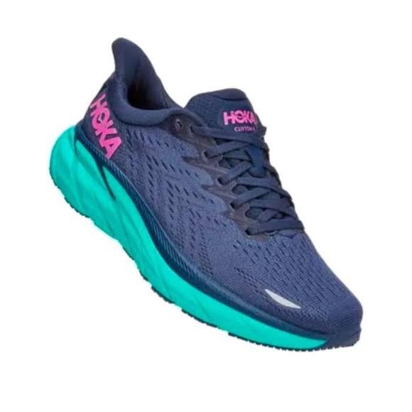 Hoka One One Clifton 8 in Outer Space Atlantis, 8.5 - Picture 2 of 10